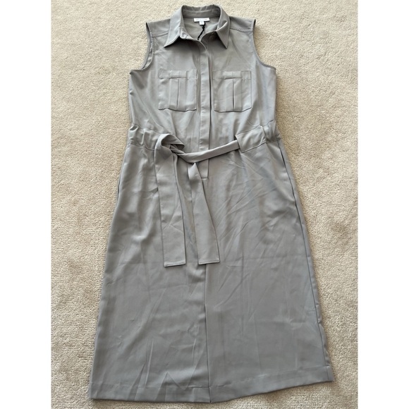 🍉 NWT Prologue Tie Front Utility Dress - Picture 2 of 12